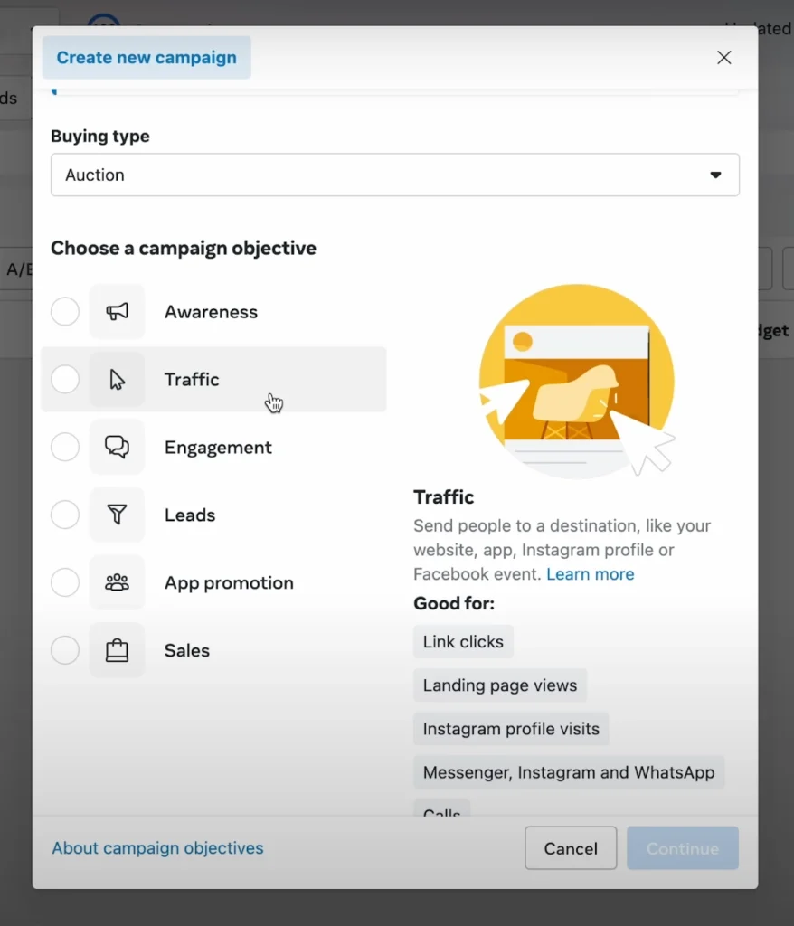 Choosing the Right Campaign Objective